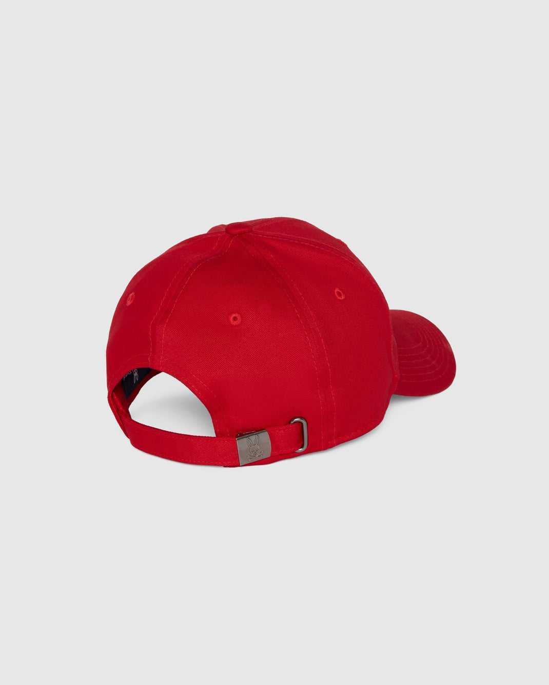 Casquettes Psycho Bunny Classic Baseball Cap Rouge Homme | FPX-04491141